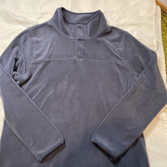 32 Heat size large blue pullover sweater - Picture 2 of 4